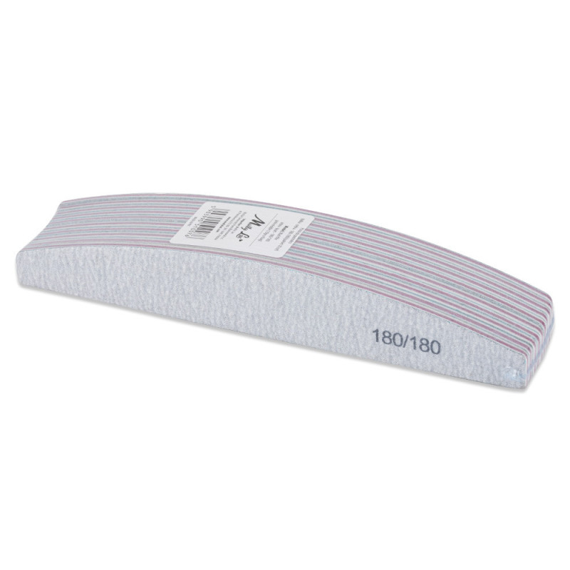 Nail file MollyLac 180/180, 10 pcs