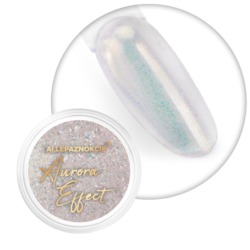 Втирка для ногтей - Aurora Mirror Glow - Nr 4