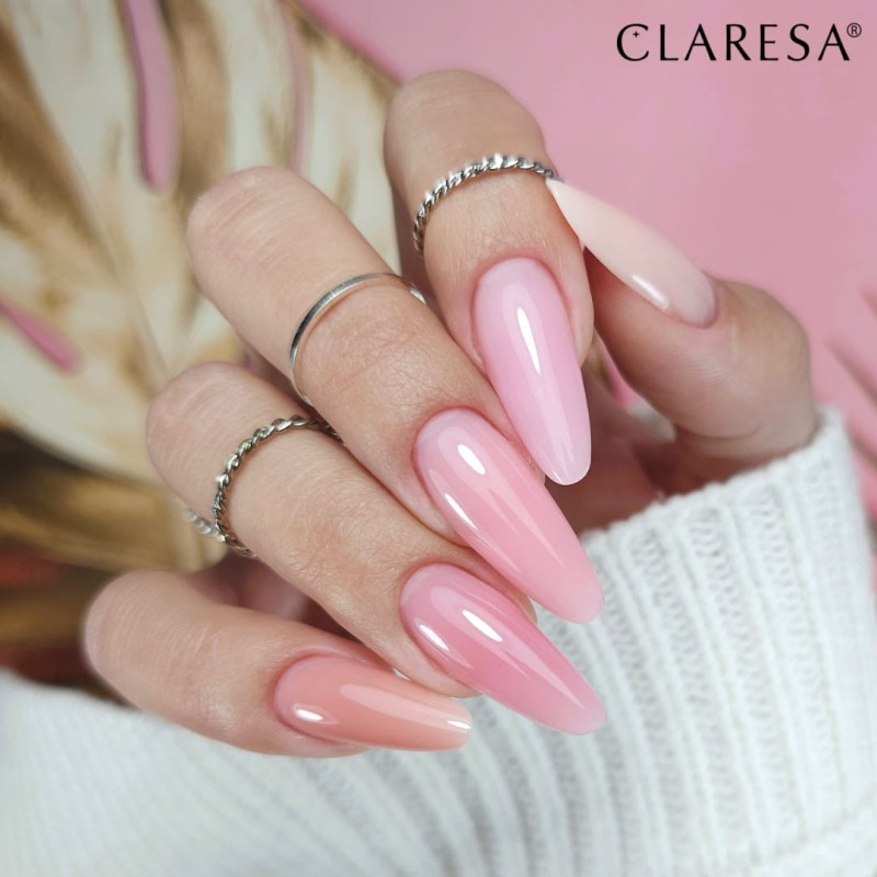 Гель для наращивания ногтей Claresa Rubber Gel - 4