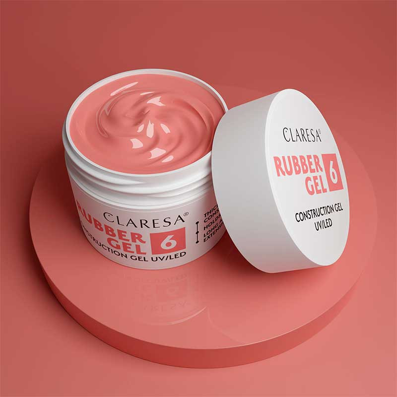 Гель для наращивания ногтей Claresa Rubber Gel - 6