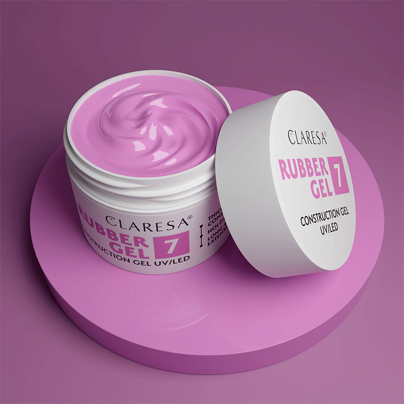 Гель для наращивания ногтей Claresa Rubber Gel - 7