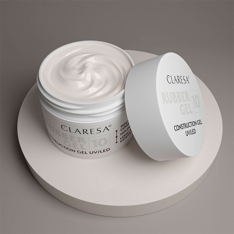 Гель для наращивания ногтей Claresa Rubber Gel - 10