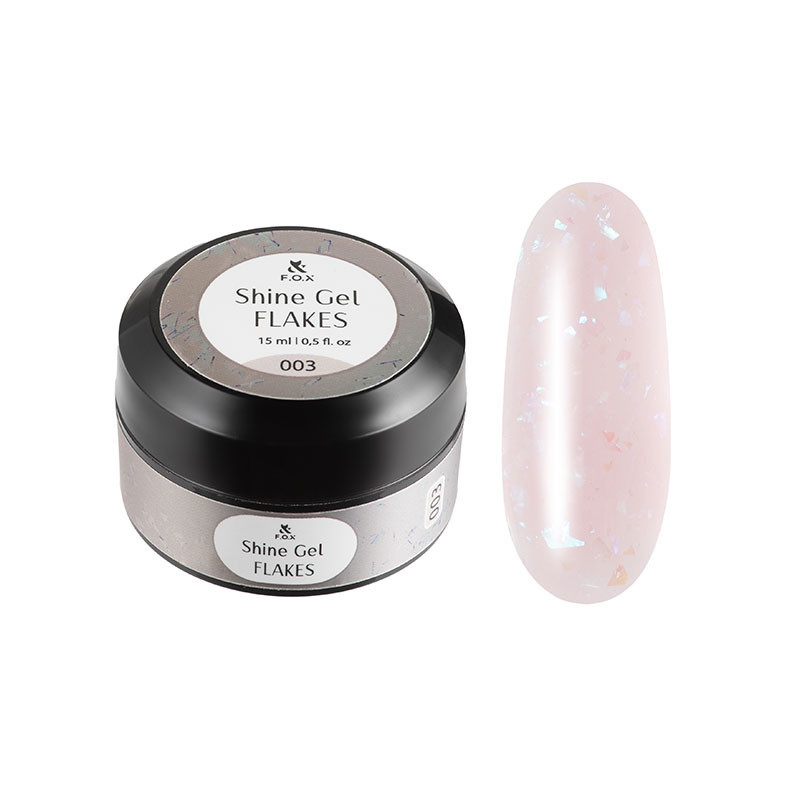 Rakennusgeeli - Shine Gel Flakes 003 F.O.X - 15 ml