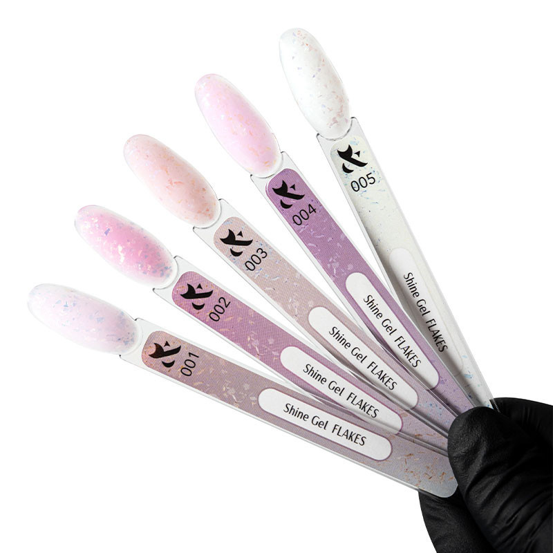 Strengthening Gel - Shine Gel Flakes 002 F.O.X - 15 ml