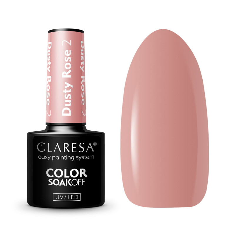 Gel polish – Claresa Dusty Rose № 2 – 5 ml