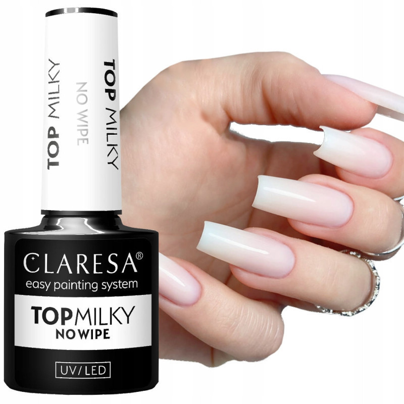 Верхнее покрытие  Claresa Top Milky, 5 g (No Wipe)