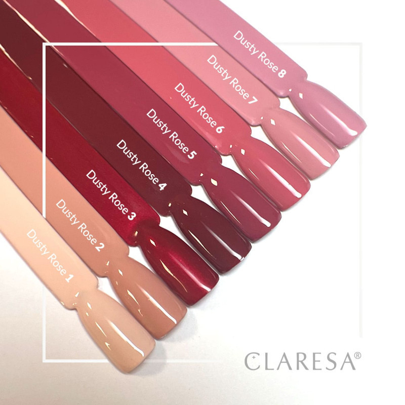 Цветной гель-лак Claresa Dusty Rose № 3, 5 ml