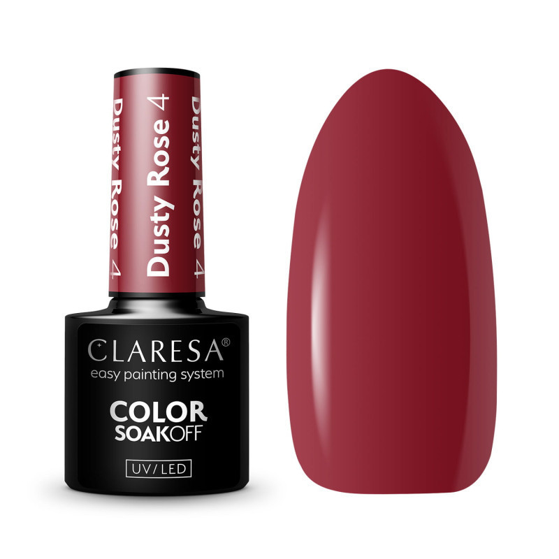 Geelilakka – Claresa Dusty Rose № 4 – 5 ml