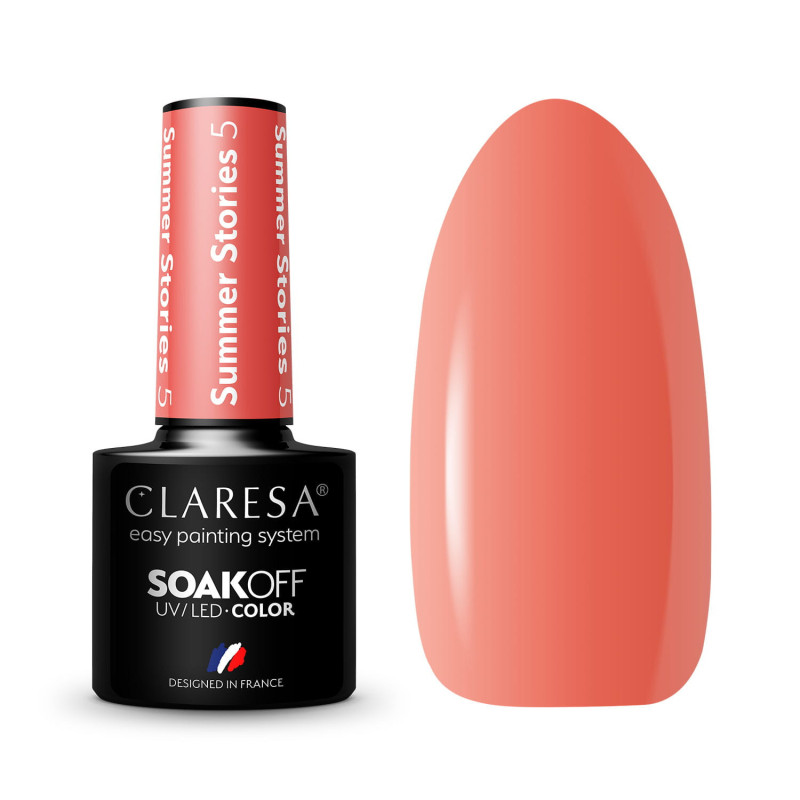Gel polish – Claresa Summer Stories № 5 – 5 ml