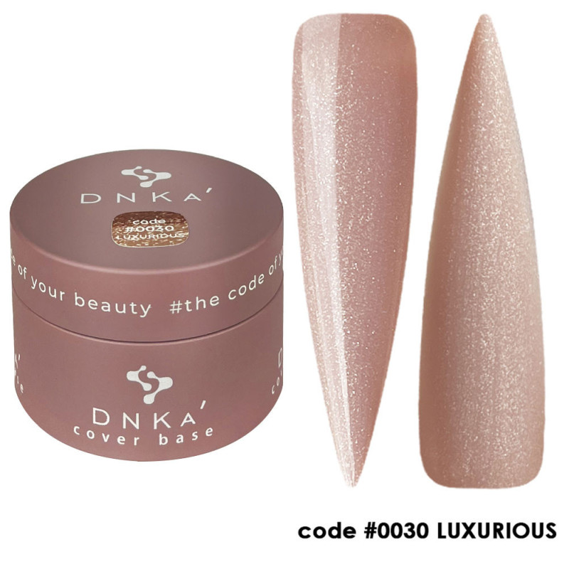 Камуфлирующая база для ногтей No. 0030 Luxurious DNKa
