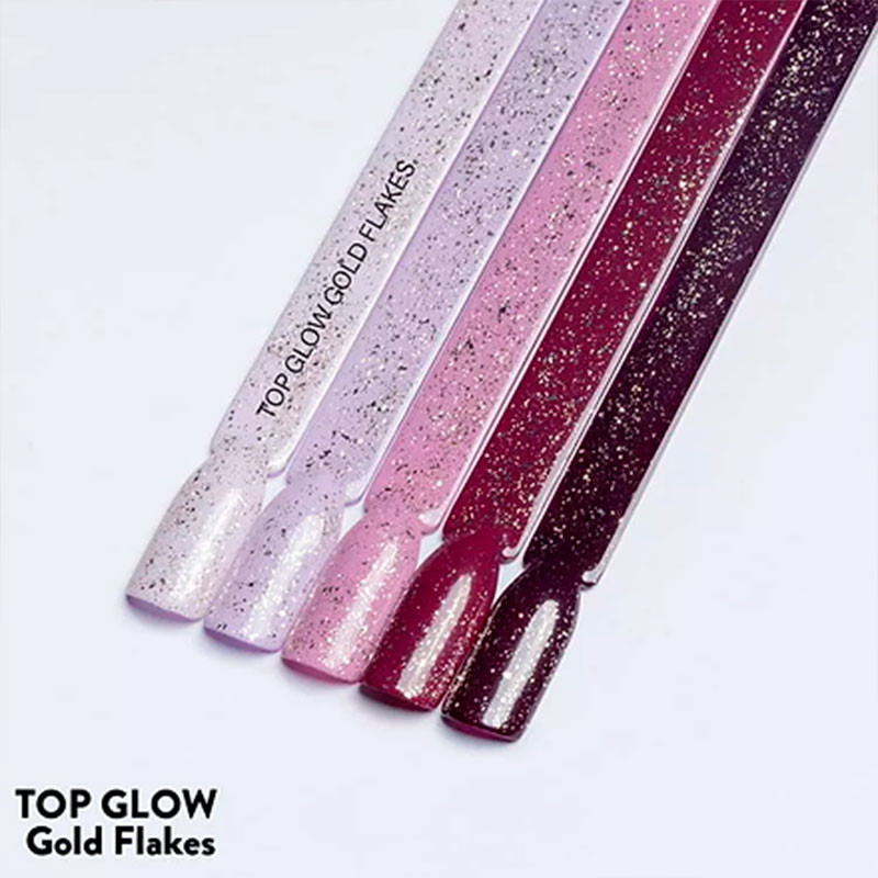 Top Glow Gold Flakes NeoNail - 7,2 ml