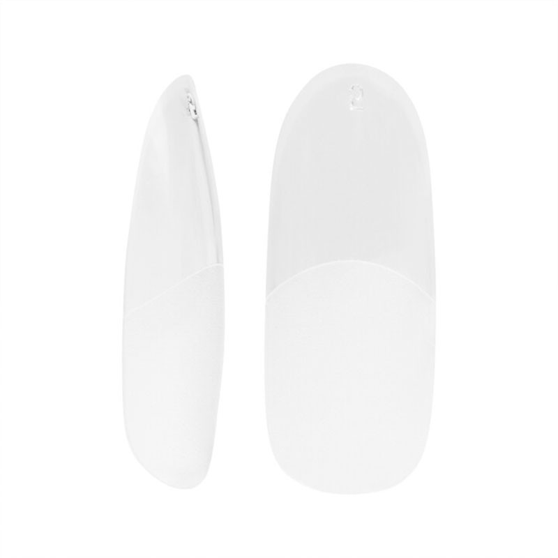 Гелевые типсы NeoNail 01 Oval, прозрачные – 300 шт