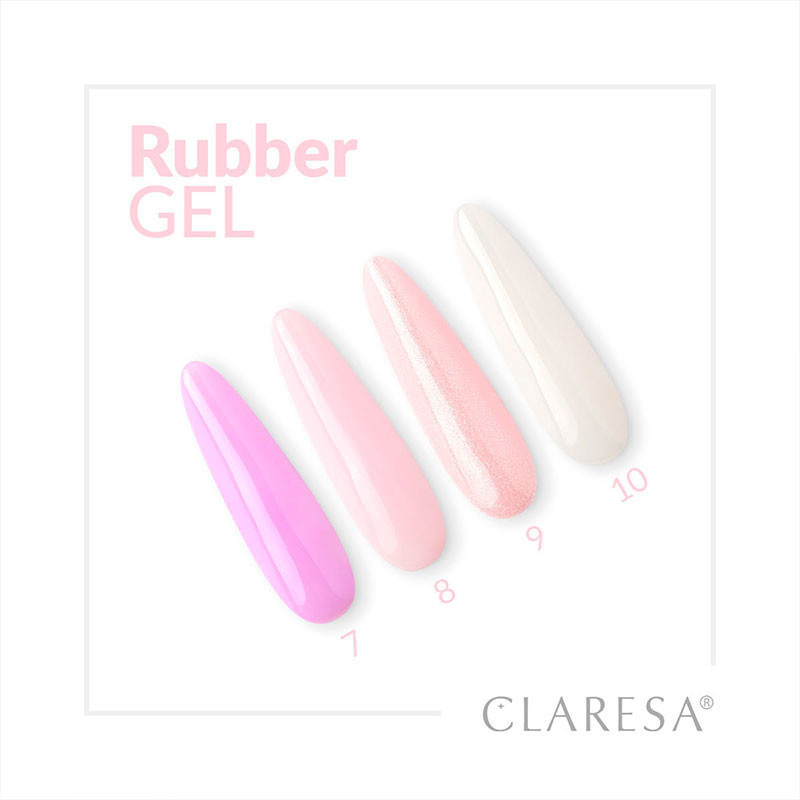 Гель для наращивания ногтей Claresa Rubber Gel - 9