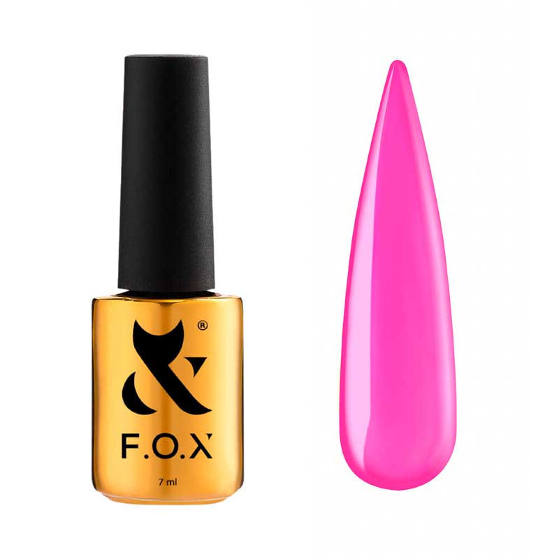 Lasi-efekti päällysgeeli - Rainbow Top F.O.X 006 - 7 ml