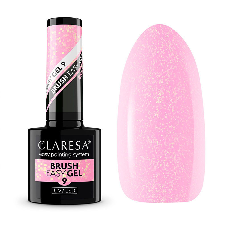 Базовое покрытие  Brush Easy Gel Base Claresa 9 - 5g