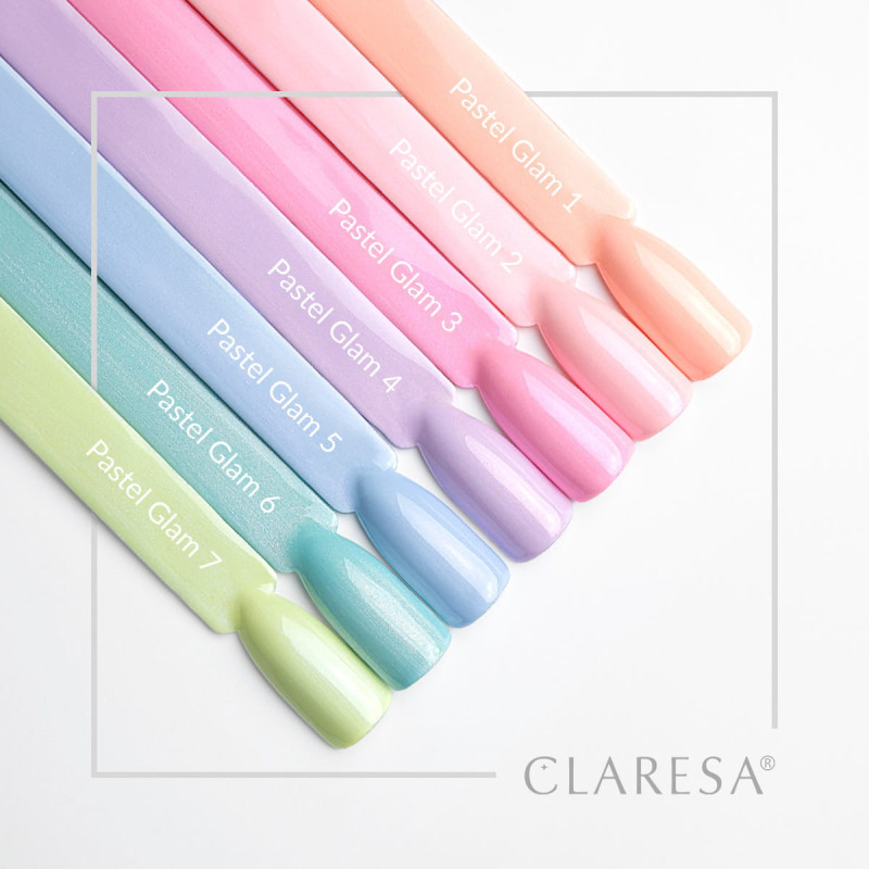 Color gel polish Claresa Pastel Glam 7 - 5g