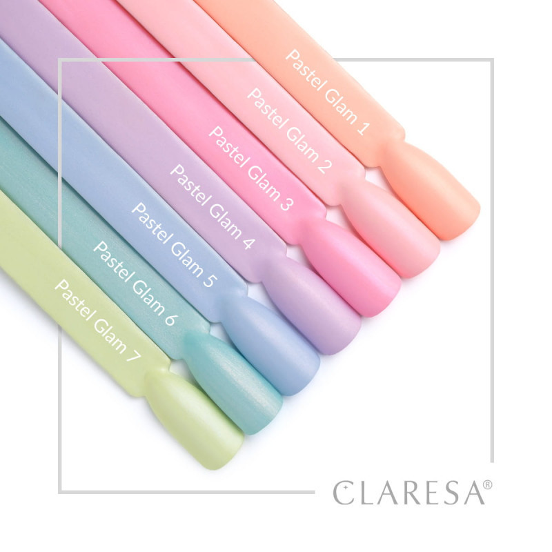 Color gel polish Claresa Pastel Glam 7 - 5g