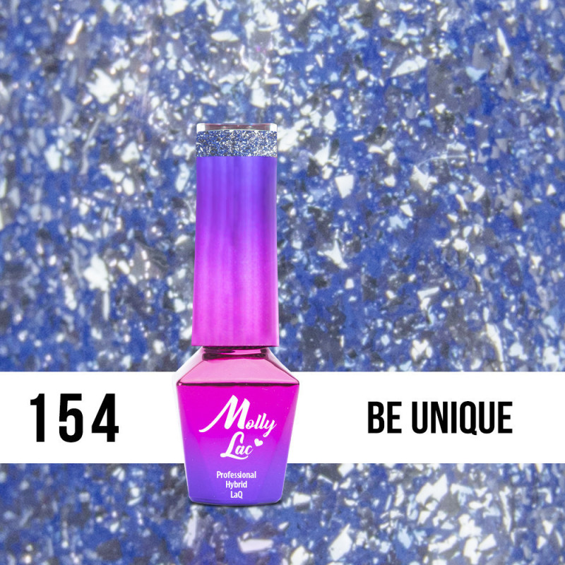 Molly Lac Luxury Limited Gem & Silver Be Unique 5ml Nr 154