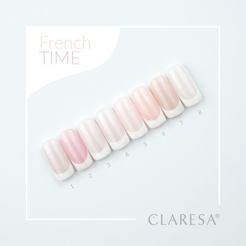 Цветной гель-лак  Claresa French Time № 8, 5 ml