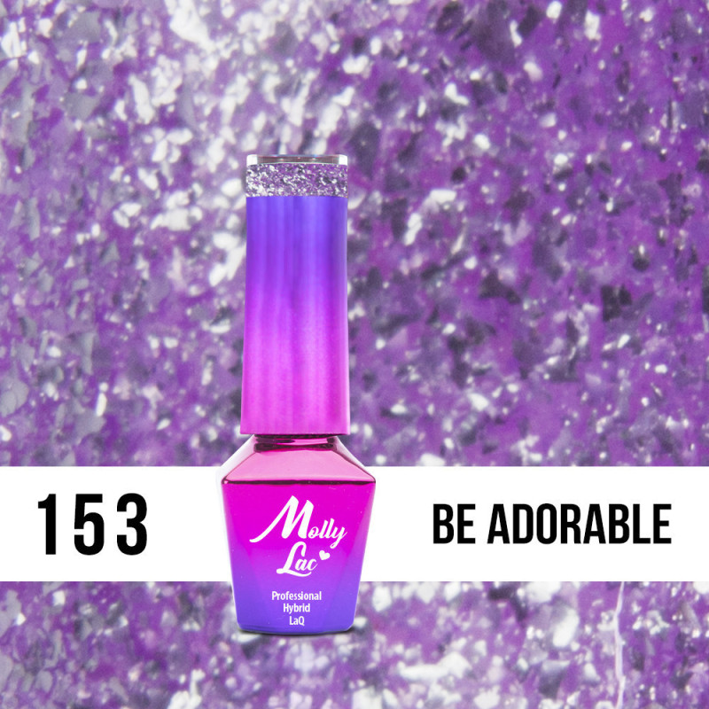 Molly Lac Luxury Limited Gem & Silver Be Adorable 5ml Nr 153