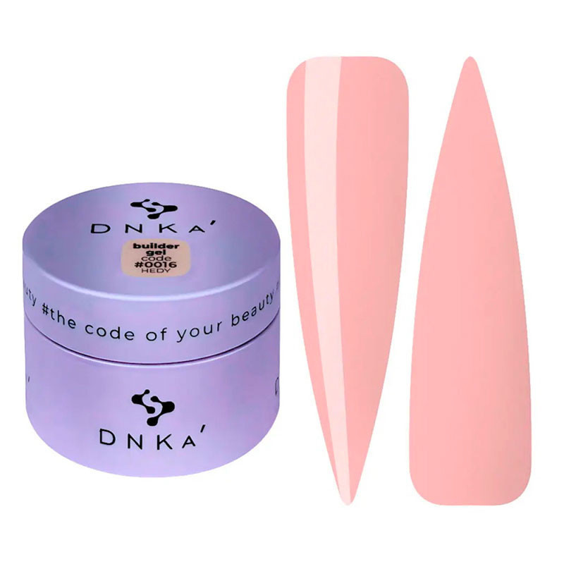 Гель для наращивания ногтей - Builder Gel DNKa No. 0016 Hedy - 30 мл