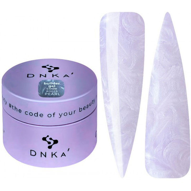 Rakennegeeli - Builder Gel DNKa No. 0025 Pearl - 30 ml
