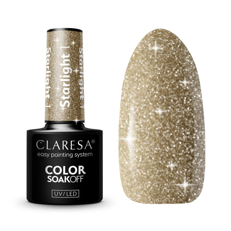 Цветной гель-лак Starlight № 1, 5 ml
