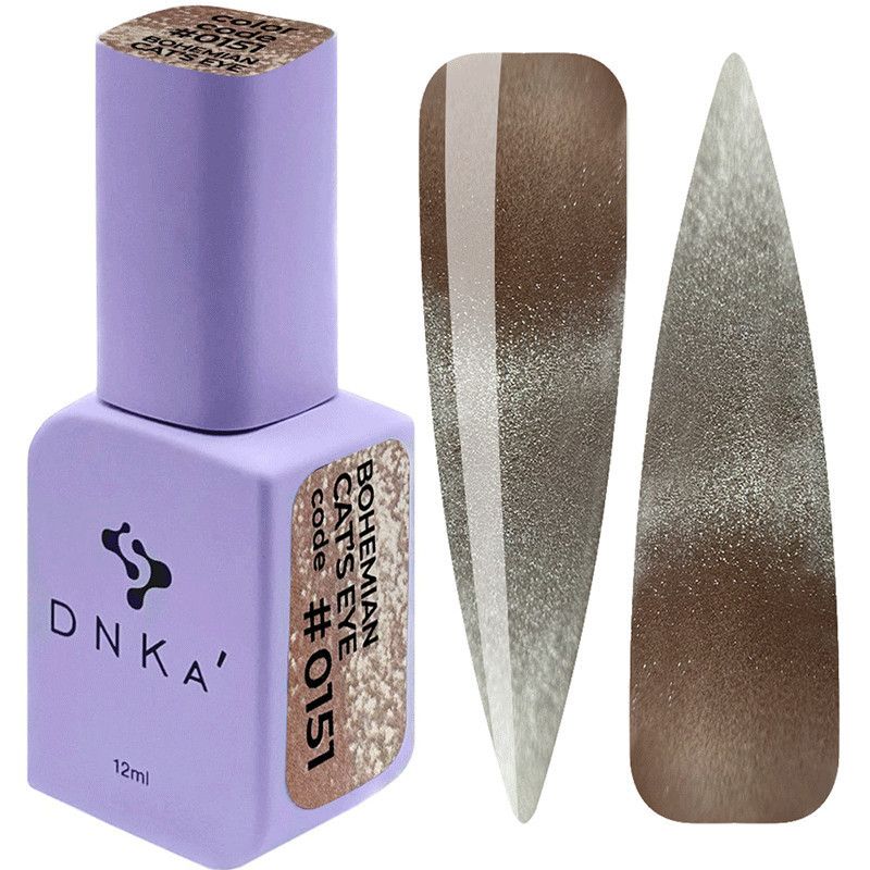 Цветной гель-лак Bohemian Cat Eye DNKa No. 0018 (0151) - 12 ml