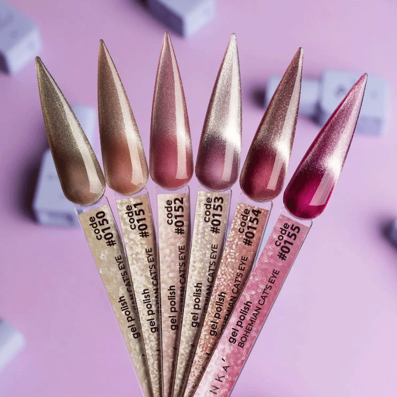 Цветной гель-лак Bohemian Cat Eye DNKa No. 0019 (0152) - 12 ml
