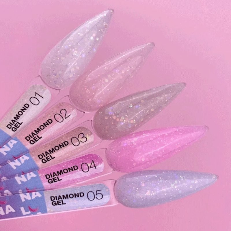 Extension gel Lunamoon Diamond Gel Nr 3 - 15ml