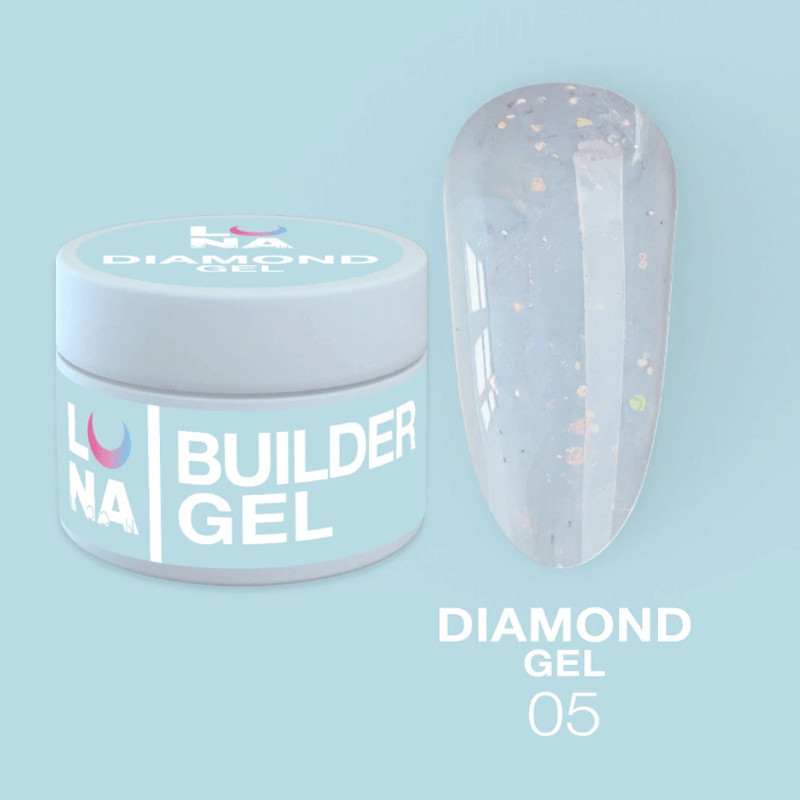 Extension gel Lunamoon Diamond Gel Nr 5 - 15ml