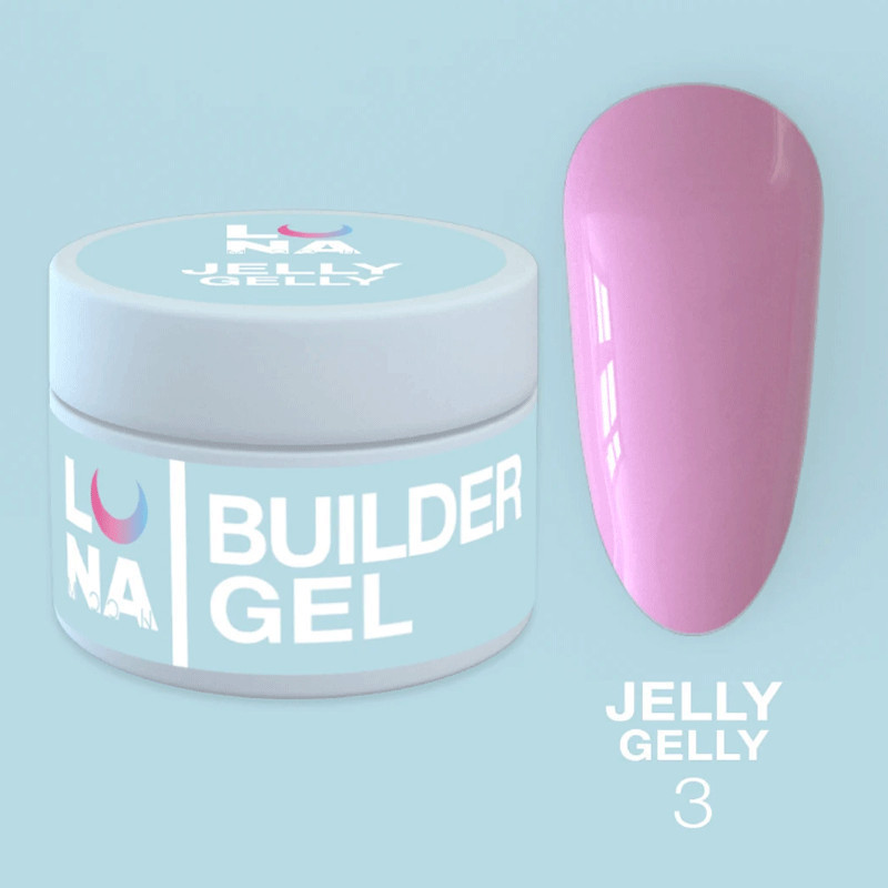 Гель-желе - Lunamoon Jelly Gelly Nr 3 - 15ml