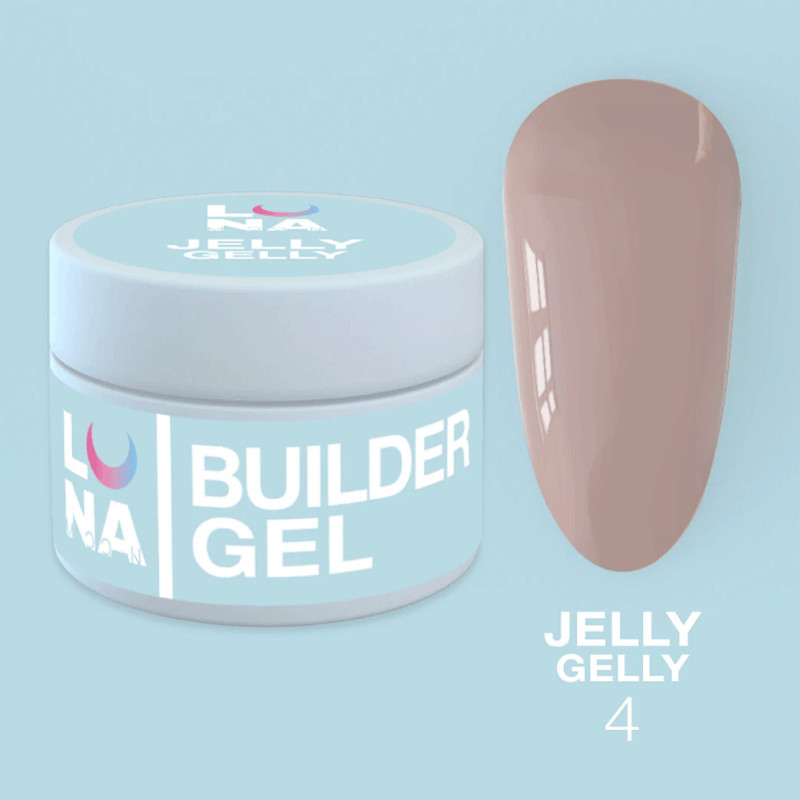 Гель-желе - Lunamoon Jelly Gelly Nr 4 - 15ml