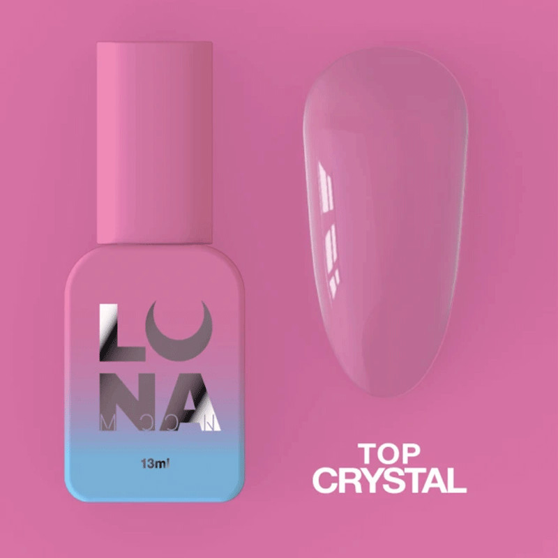 Top LunaMoon without sticky layer Top Crystal - 13 ml