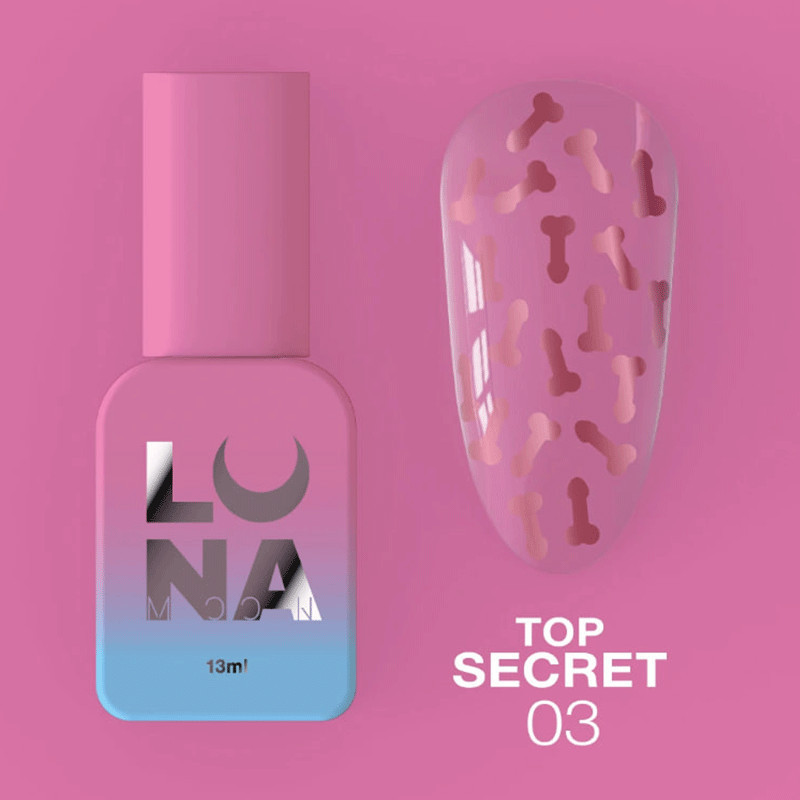 Päällyslakka Lunamoon Top Secret nr 3 - 13ml