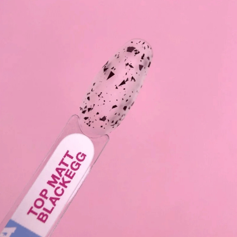 Матовый топ без липкого слоя - Lunamoon Top Matt Blackegg - 13ml