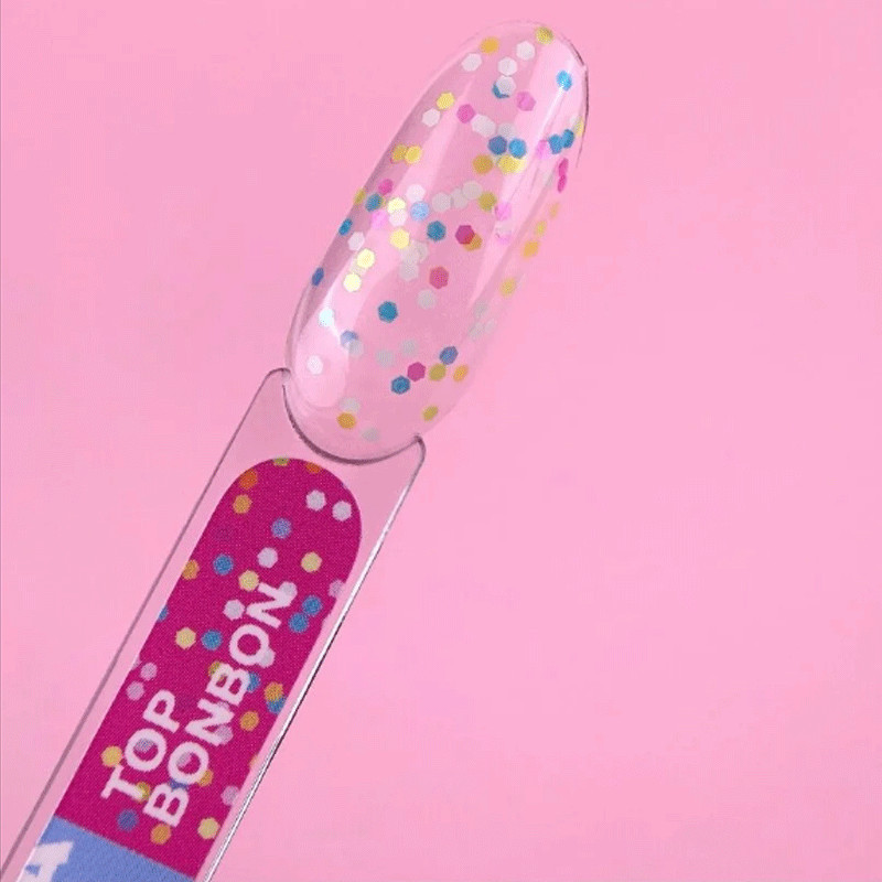Päällyslakka ilman tahmeaa kerrosta - Lunamoon Top Bonbon - 13 ml