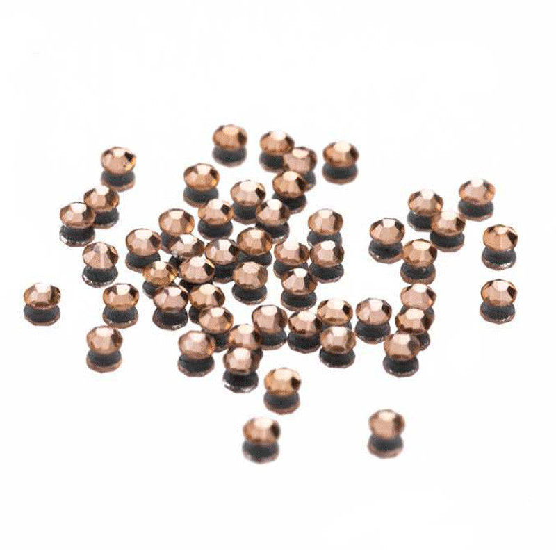 Timantit Vaalea persikka, ss3, 1440 pcs