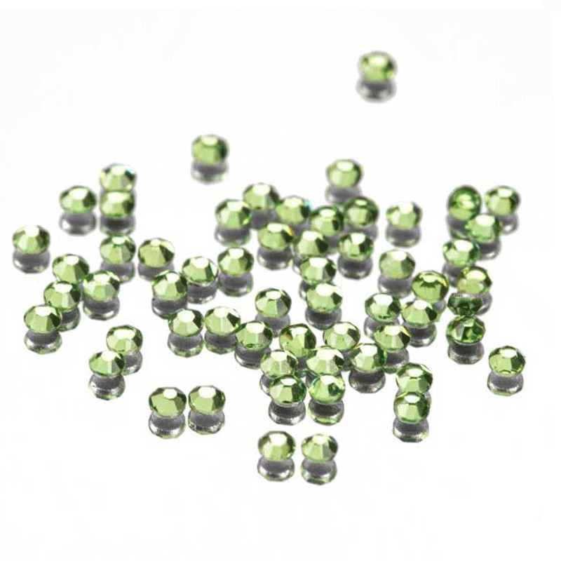 Crystals Peridot, ss3, 1440 pcs