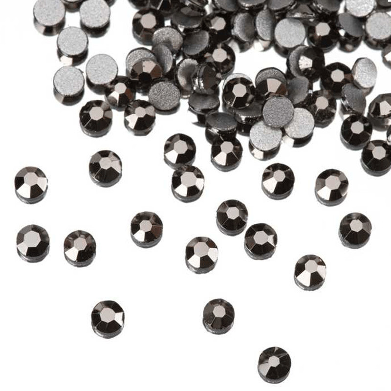Crystals, Jet Hematite, ss5, 1440 pcs