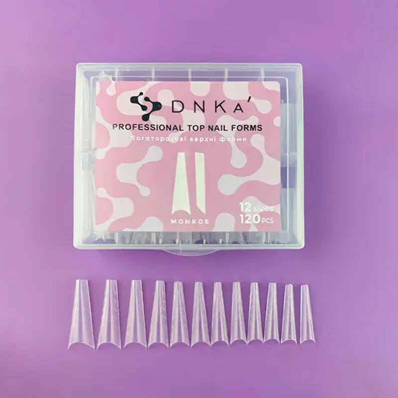 Dual Forms (ylämuotit) – DNKa Top Nail Forms Monroe – 120 kpl