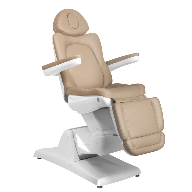 Electric cosmetic chair azzurro 870 3 strong cappuccino