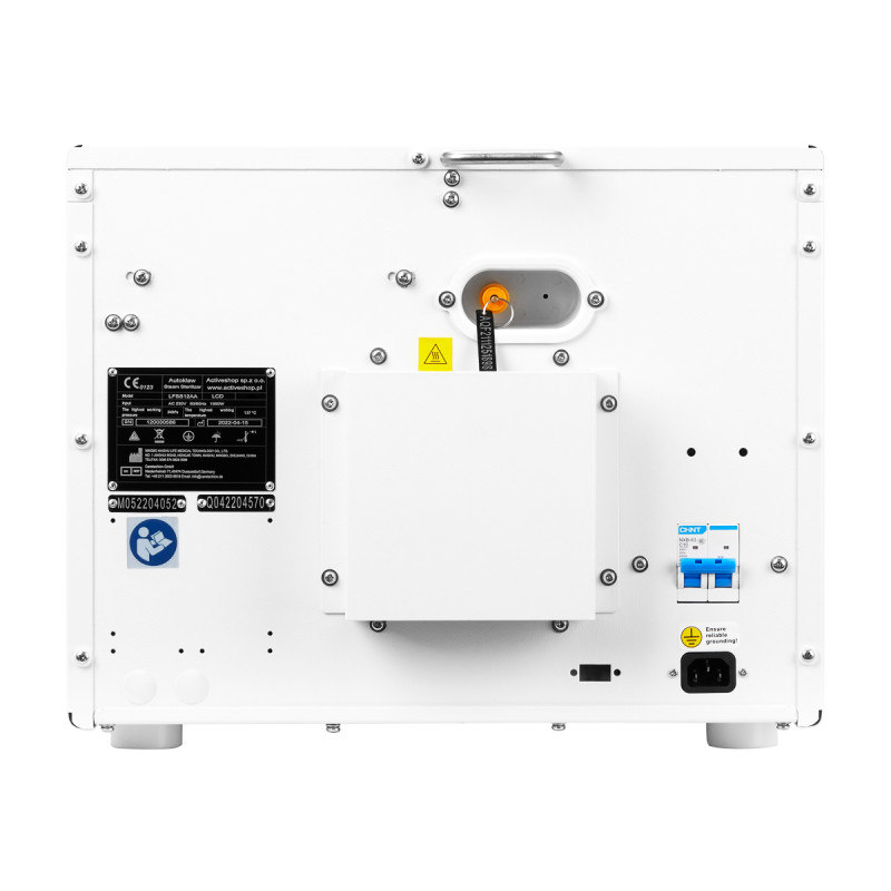 Lafomed autoclave premium line lfss08aa lcd with 8l class b medical printer