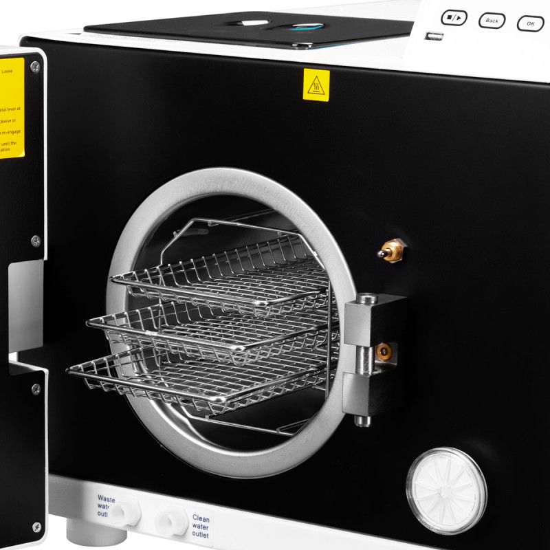 Lafomed Medical Autoclave Compact Line LFSS12AC 12-l with a printer