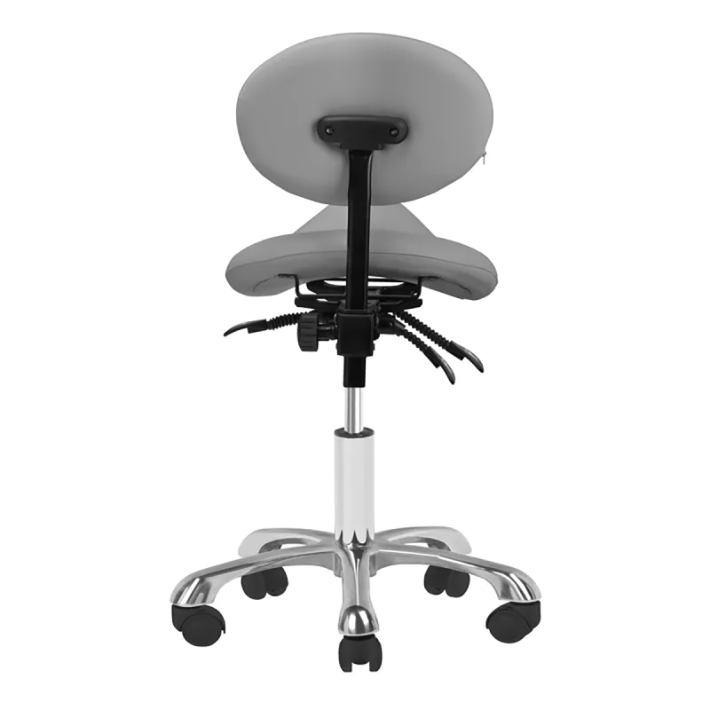 Cosmetic stool 1025 gray giovanni