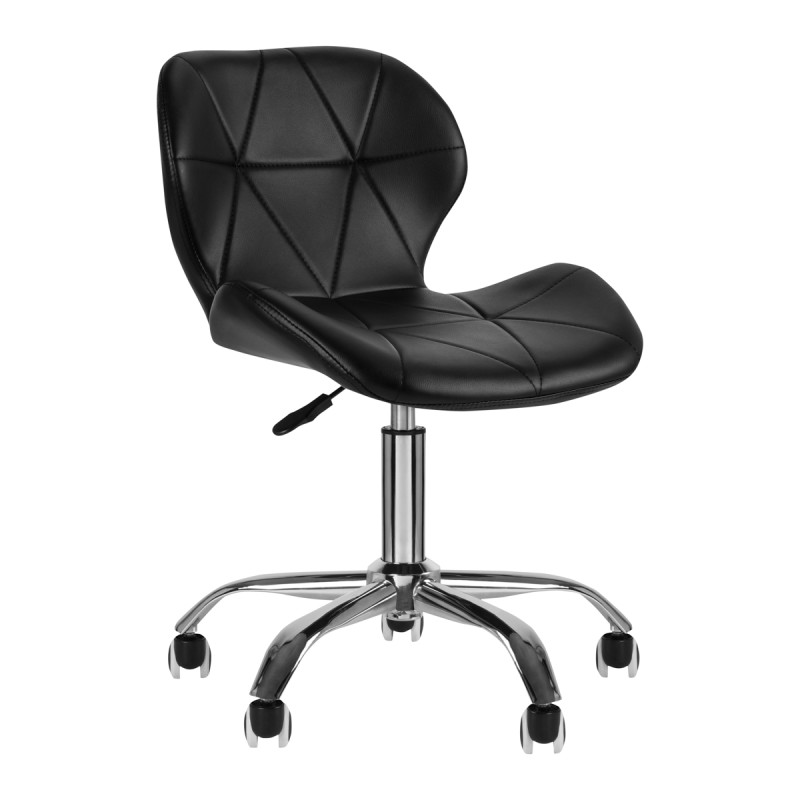 COSMETIC STOOL QS-06 BLACK