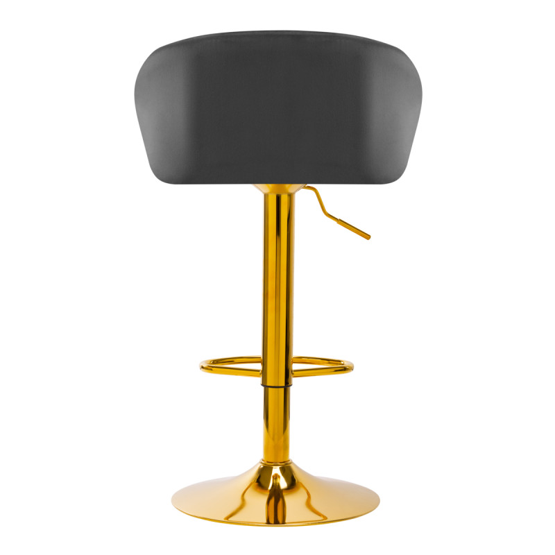4Rico Bar Hocker QS-B16G velvet gray