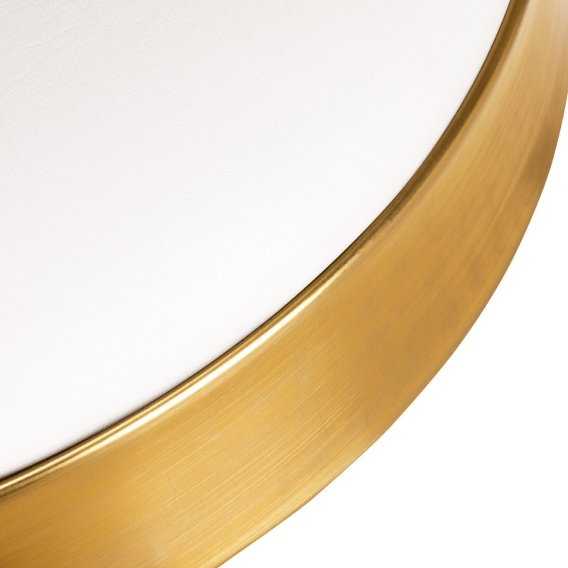 COSMETIC STOOL H7 GOLDEN WHITE