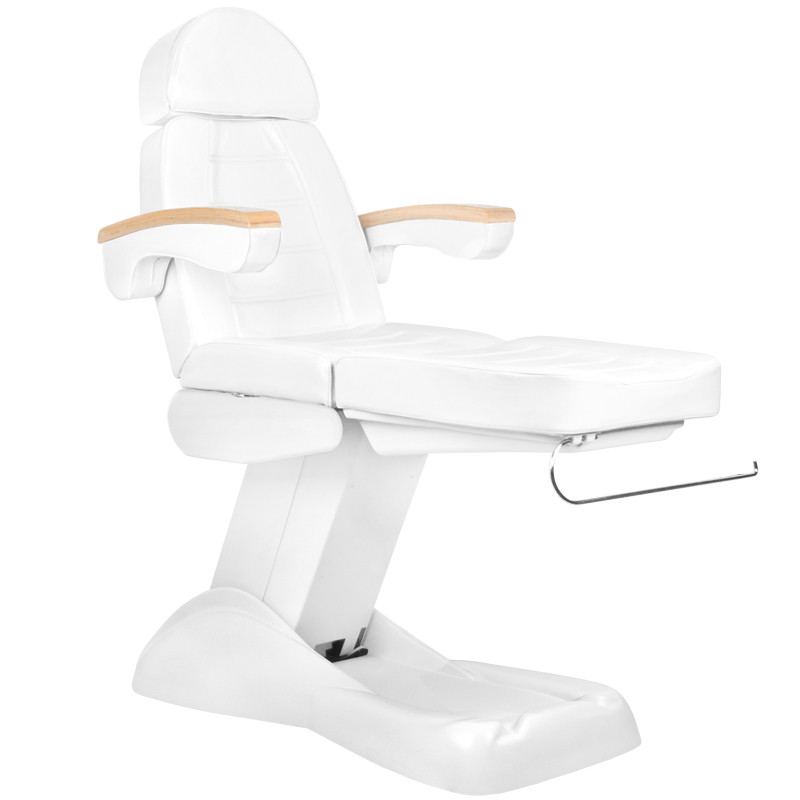 COSMETIC ELECTRIC CHAIR. LUX WHITE HEATED