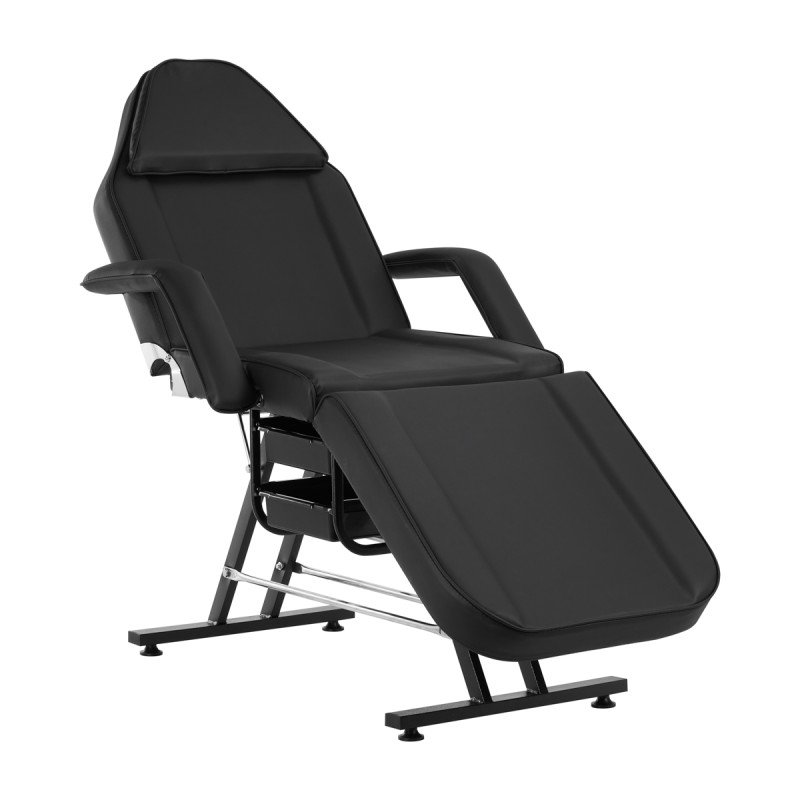 Sillon cosmetic chair with cuvettes black